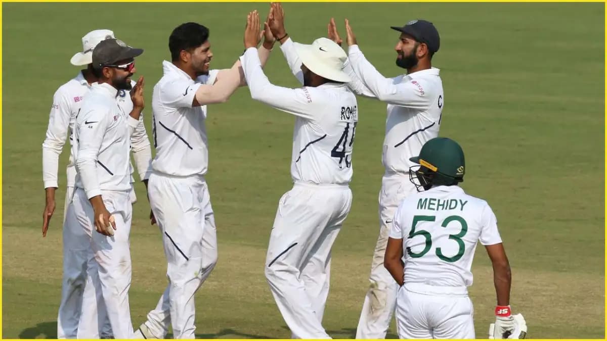 IND VS BAN 1st Test 2nd Day Score live; पहले टेस्ट सारीज के दूसरे दिन का खत्म खेल, बांग्लादेश का 133/8 स्कोर,