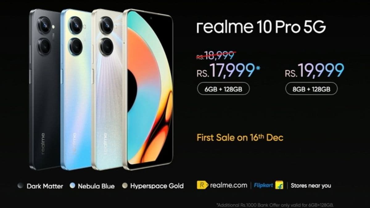REALME 10 PRO PLUS SERIES: Realme 10 Pro और REALME 10 PRO Plus हुए लॉन्च, देंखे120hz डिस्पले और 108mp कैमरा फोन की कीमतऔर फीचर्स