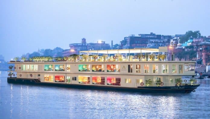 PM Modi ने एमवी गंगा विलास Cruiseको हरी झंडी दिखाई !! इंटीरियर की जांच करें …