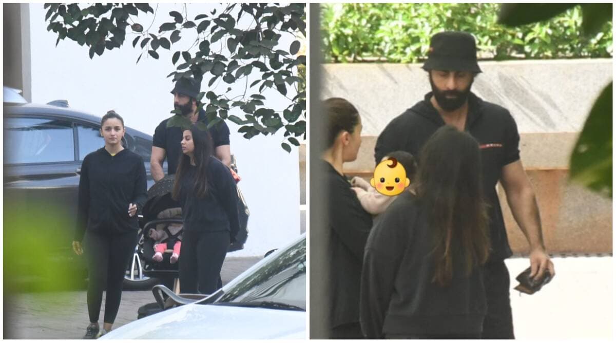 पहली बार Alia और Ranbir दिखे अपनी बेटी राहा के साथ, ये रही तस्वीरें