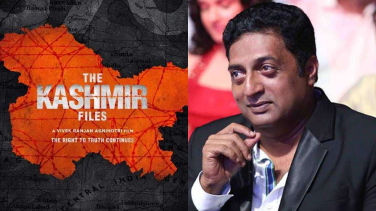 Prakash Raj ने फिल्म 'द कश्मीर फाइल्स' को बताया बकवास, कहा ऑस्कर क्या भास्कर भी नहीं मिलेगी