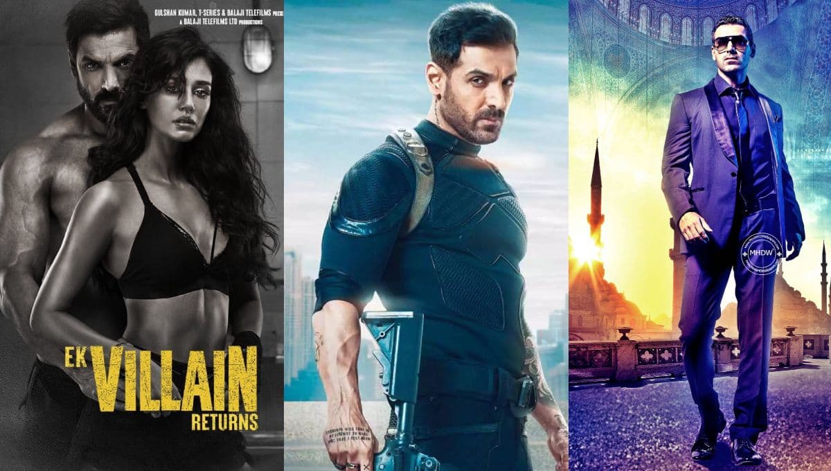 John Abraham: पठान के अलावा इन फिल्मों में निभाया नकरात्मक किरदार, खलनायक बनने में माहिर हैं अभिनेता