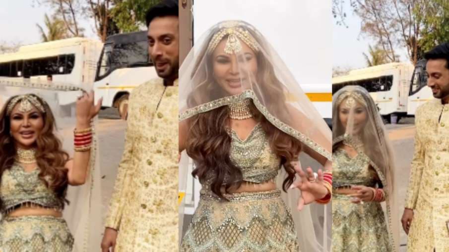Rakhi Sawant अब फिर से करेंगी तीसरी शादी, दुल्हन बनकर नज़र आई वीडियो मे