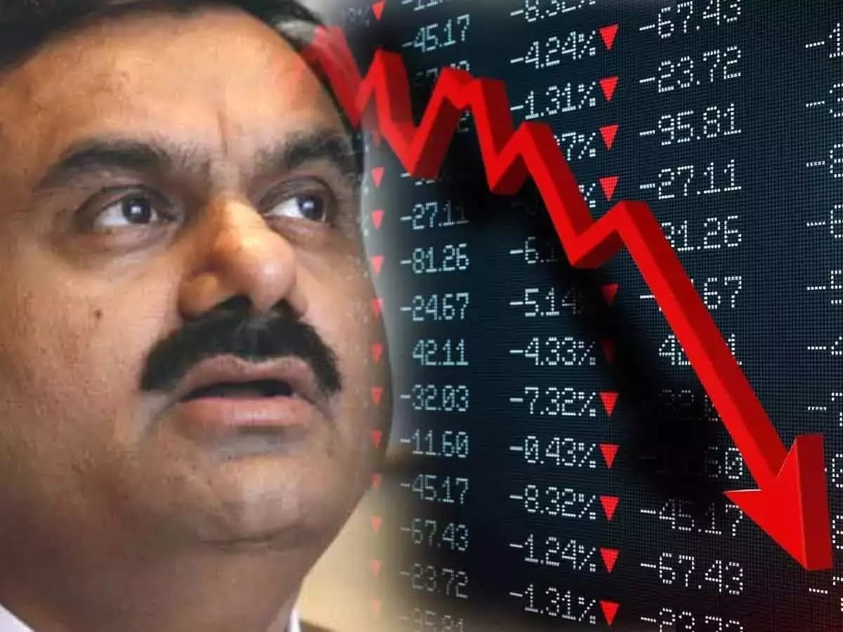 Adani Group stocks: अडानी ग्रुप के शेयरों में गिरावट से फिर हड़कंप, 9 फीसदी नीचे हुआ ग्राफ!