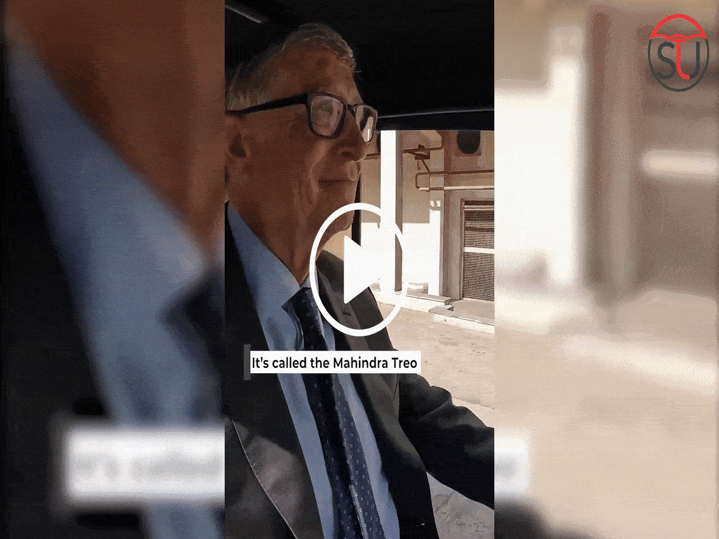 Bill Gates ने चलाई महिंद्रा ट्रायो, शेयर किया वीडियो
