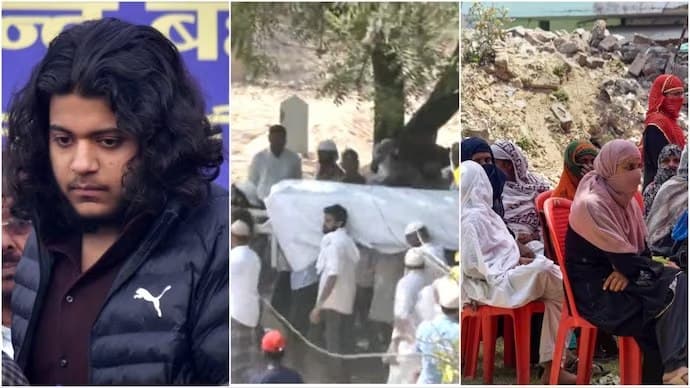 Asad ahmad funeral: अतीक के बेटे असद और गुलाम को किया गया सुपुर्द ए खाक, मोहल्ले में पसरा सन्नाटा!!