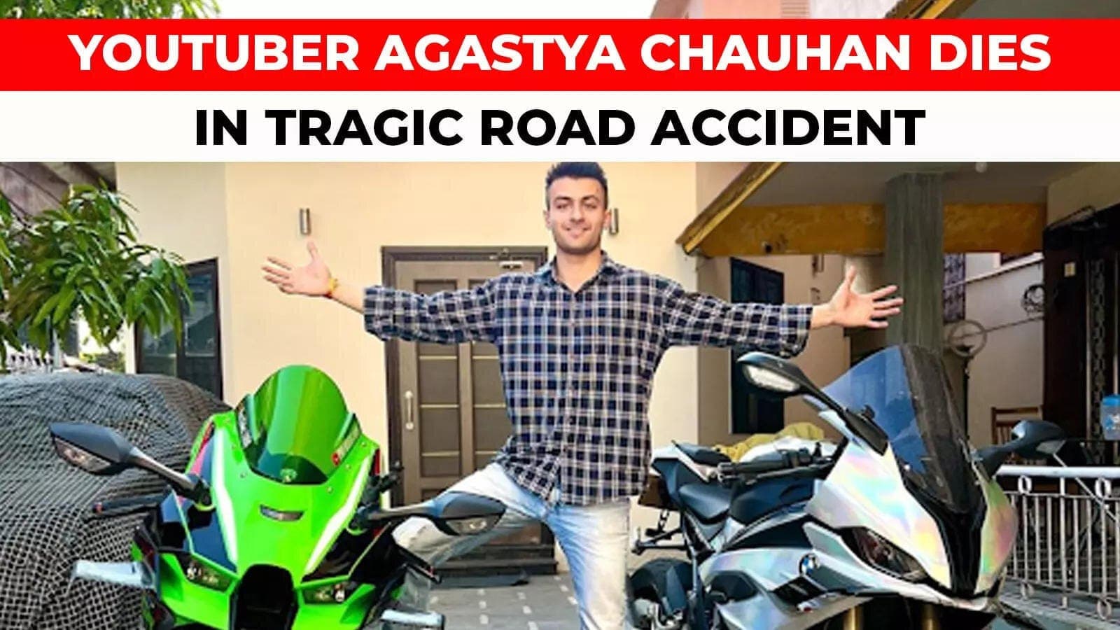 YouTuber Agastya Chauhan और मशहूर बाइक राइडर की दर्दनाक सड़क हादसे में मौत हो गई