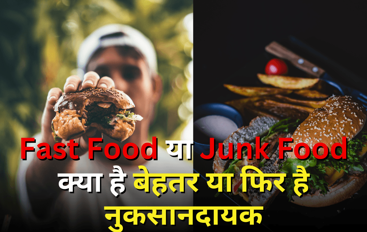 Fast Food और Junk Food में होता है बड़ा अतंर? नहीं जानते तो जान लीजिए आज क्या है अंतर की बात!!