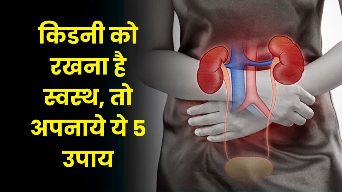 Health Tips: किडनी को रखना है स्वस्थ, तो अपनाये ये 5 उपाय, साथ ही कई बीमारियों से मिलेगा छुटकारा