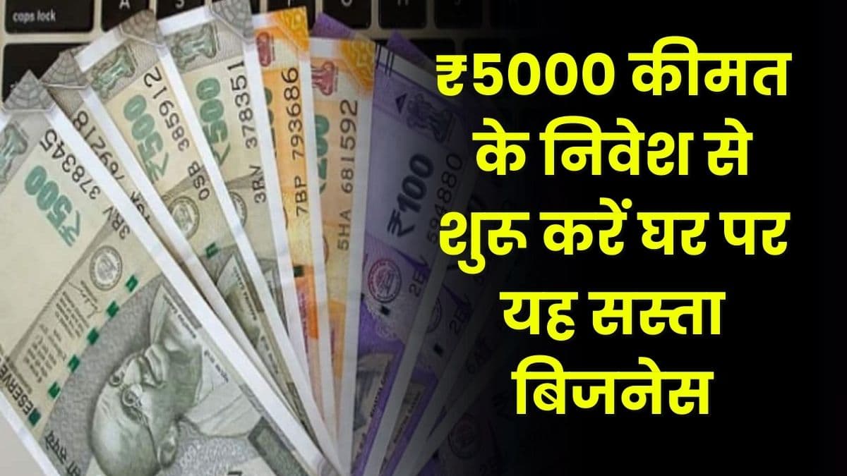 Business Idea: ₹5000 कीमत के निवेश से शुरू करें घर पर यह सस्ता बिजनेस, होगी बंपर कमाई
