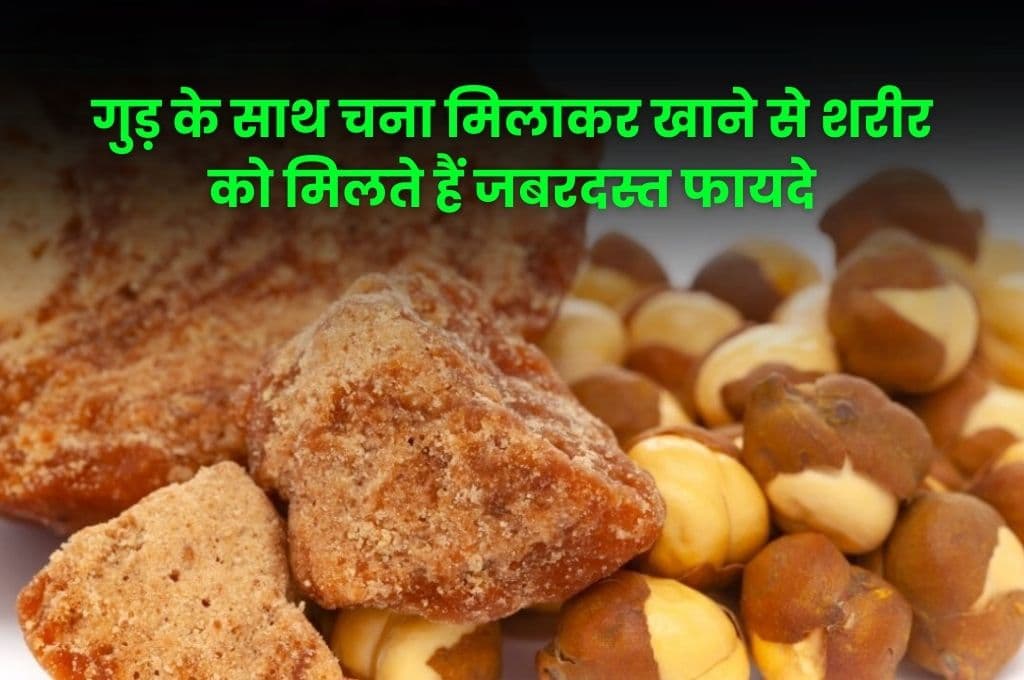 Good health Tips: गुड़ के साथ चना मिलाकर खाने से शरीर को मिलते हैं जबरदस्त फायदे, कई रोगों से मिलता है छुटकारा