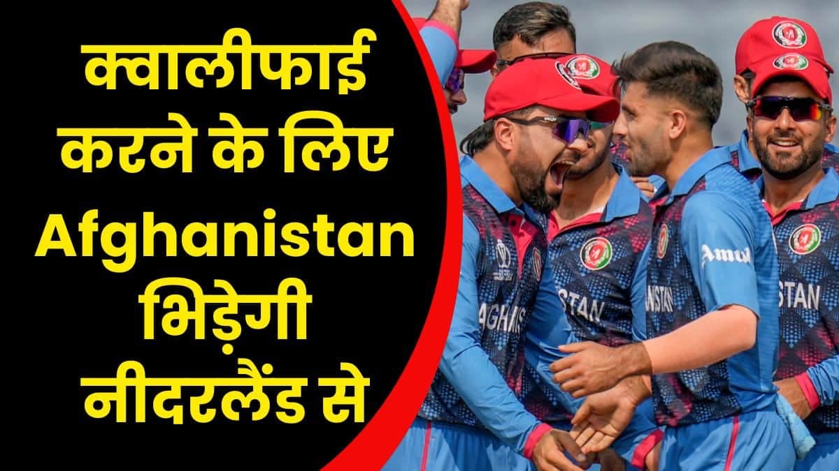 क्वालीफाई करने के लिए Afghanistan भिड़ेगी नीदरलैंड से, अफगानिस्तान के लिए यह मैच जीतना बहुत जरूरी