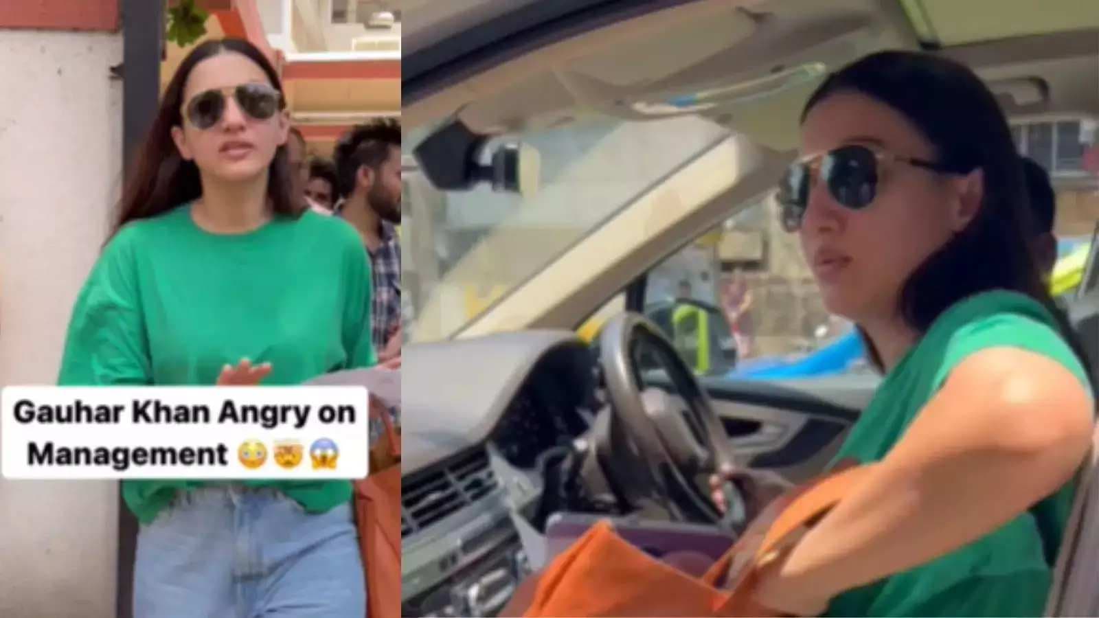 गौहर खान के साथ वोट देने के दौरान आखिर क्या हुआ, गुस्से में तमतमाती हुईं निकलीं बाहर