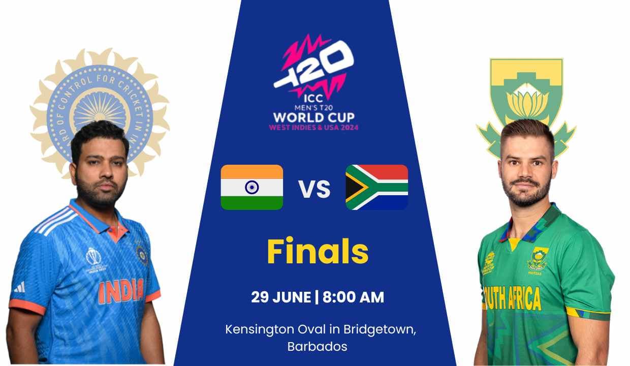 IND vs SA T20 वर्ल्ड कप 2024 फाइनल: कब, कहां और क्या है मौसम का पूर्वानुमान