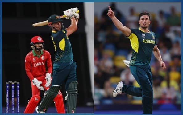 Marcus Stoinis ऑस्ट्रेलिया का द हल्क! ओमान के खिलाफ मचाया गदर, पहले जड़ा अर्धशतक फिर गेंदबाजी में किया कमाल