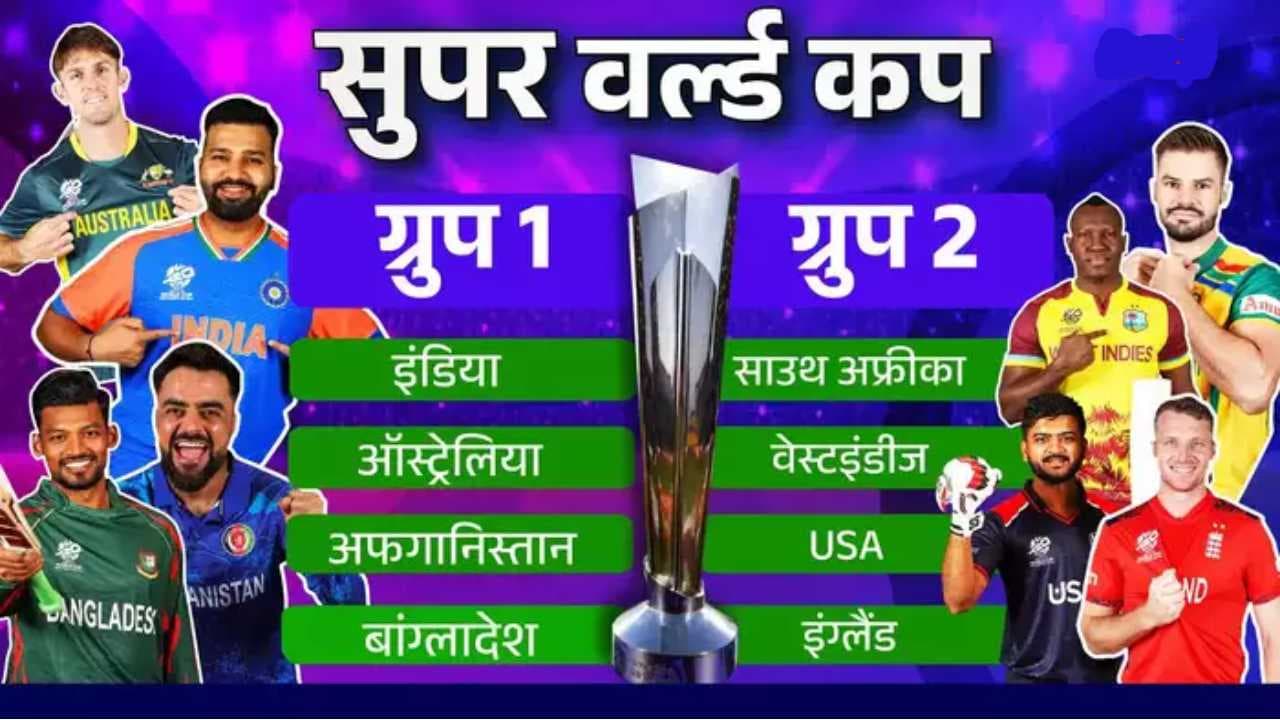 Super-8 के 12 मैच 4 स्टेडियम में:भारत 3 अलग मैदानों पर खेलेगा, इनमें 2 बैटिंग फ्रेंडली; देखिए पूरा शेड्यूल