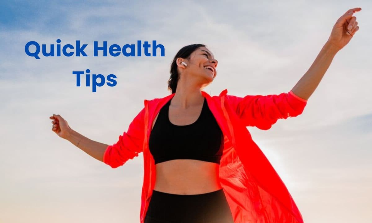 अगर आप भी रहते है हर वक्त व्यस्त; तो ये 7 Quick Health Tips हो सकती आपके लिए फायदेमंद