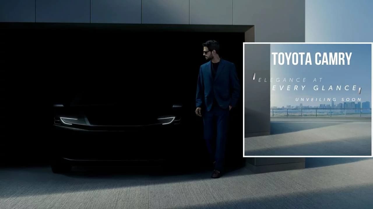 New Toyota Camry भारत में लॉन्च के लिए तैयार; की-फीचर्स और स्पसिफिकेशन का खुलासा