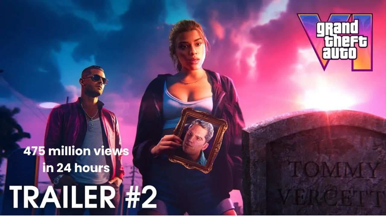 GTA 6 Trailer 2 रिलीज: 24 घंटे में मिले 475 मिलियन व्यूज