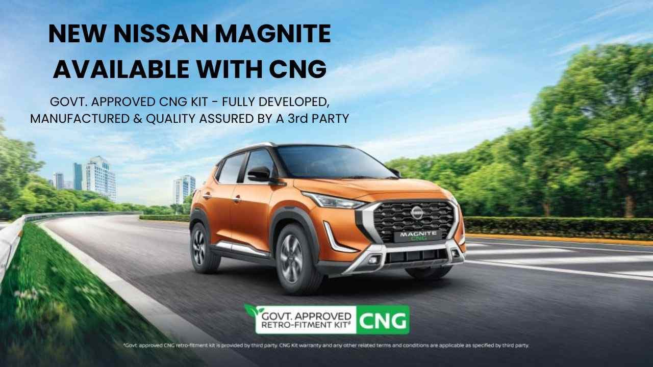 किफ़ायती और इको-फ्रेंडली SUV Nissan Magnite CNG लॉन्च; कीमत ₹6.89 लाख से शुरू
