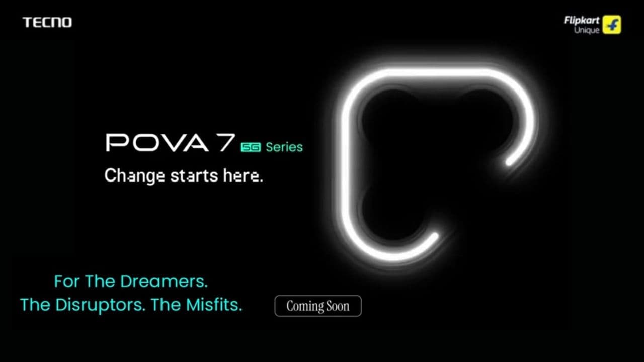 Tecno Pova 7 5G series को नए LED स्ट्रिप डिज़ाइन और दमदार फीचर्स के साथ किया गया टीज़
