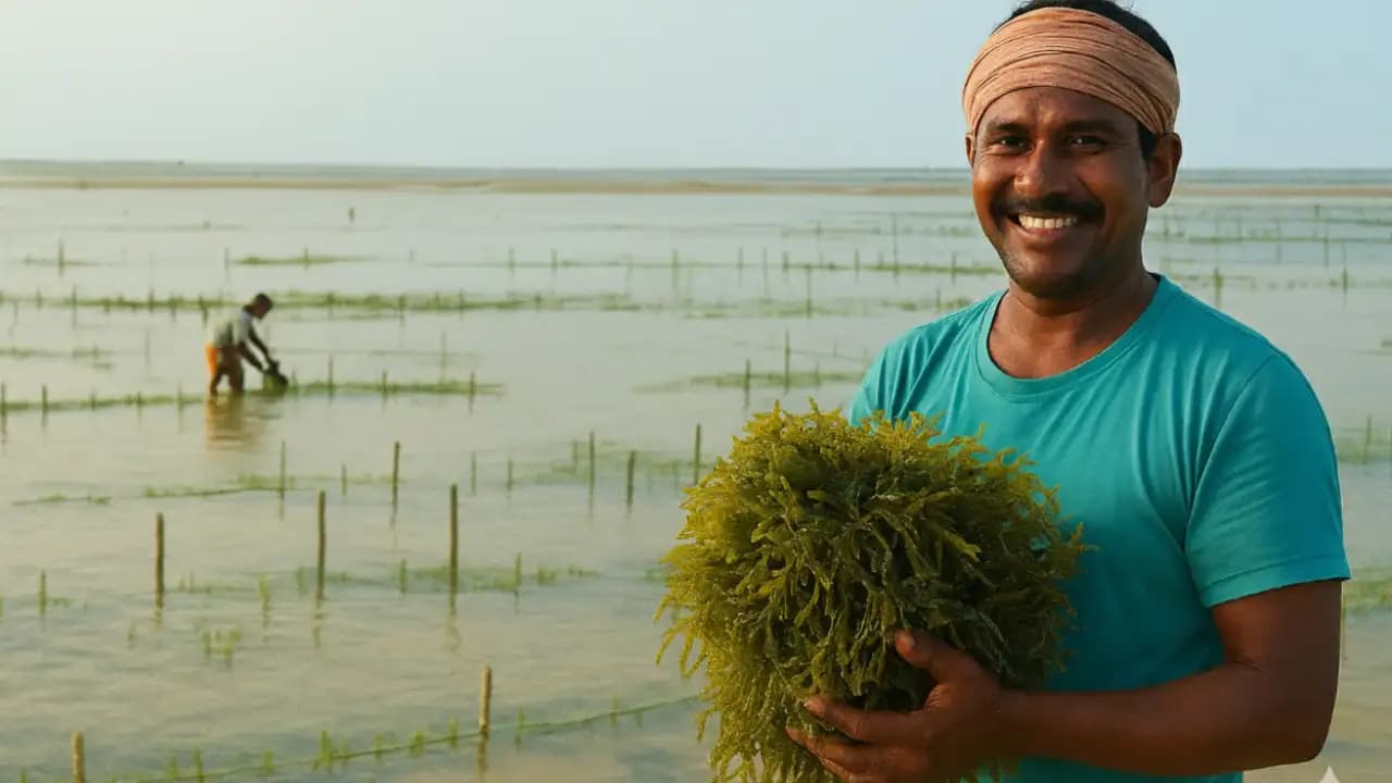 सीवीड फार्मिंग: पुडुचेरी की 3.5X ब्रेकथ्रू सफलता ने मछुआरिनों की कमाई में लाया गेम-चेंजिंग उछाल