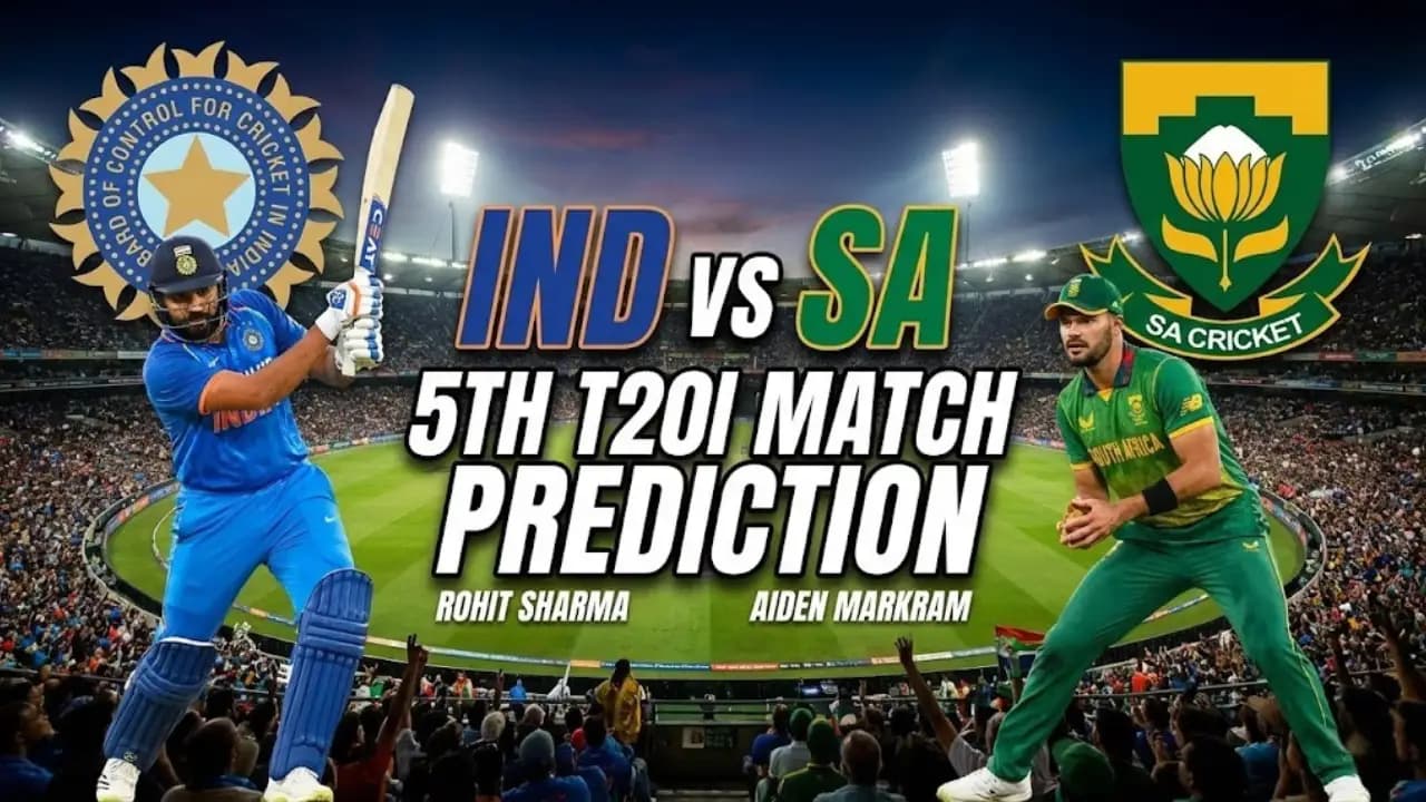भारत vs साउथ अफ्रीका प्रेडिक्शन, 5वां T20I – आज मैच कौन जीतेगा?
