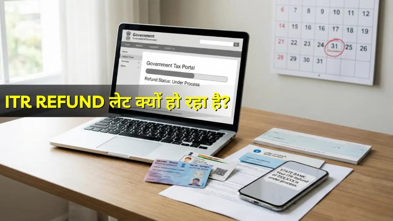 ITR Refund लेट क्यों हो रहा है? कब मिलेगा रिफंड और कैसे चेक करें