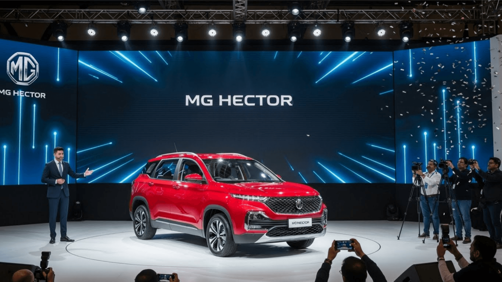 MG Hector Facelift कल होगी लॉन्च , नए रंग और मिलेंगे कई शानदार फीचर्स