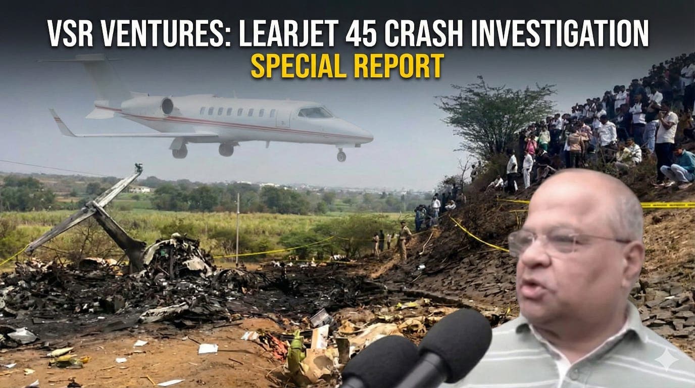 अजीत पवार प्लेन क्रैश:  क्या यह हादसा था या लापरवाही ? क्यों Learjet 45 पर उठ रहे हैं गंभीर सवाल??