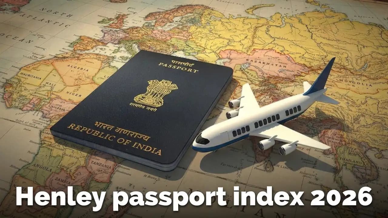 भारत का पासपोर्ट हुआ मजबूत: Henley Passport Index में भारत अब 80 वे नंबर पर, 55 देश में वीजा फ्री सफर
