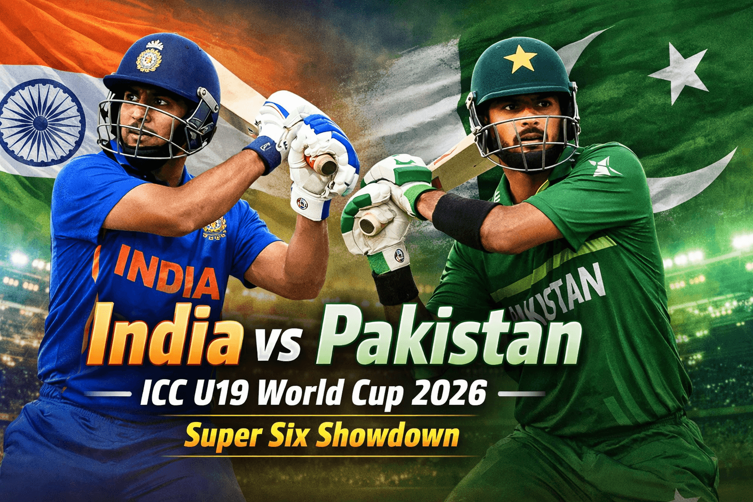 आईसीसी अंडर-19 विश्व कप 2026: भारत और पाकिस्तान का सुपर सिक्स मुकाबला