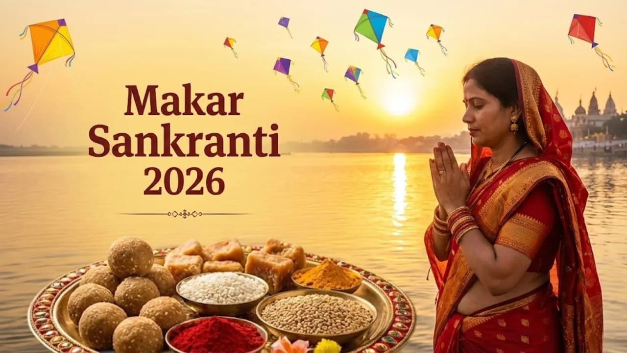 मकर संक्रांति 2026  की शुभकामनाएं : मैसेज, कोट्स और ग्रीटिंग्स