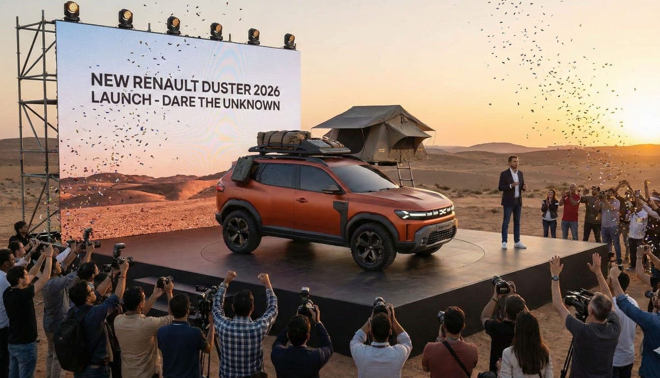 Renault Duster Launch 2026: भारतीय बाजारों में गेम बदलने वाली SUV नए रूप में  हुई लांच!!