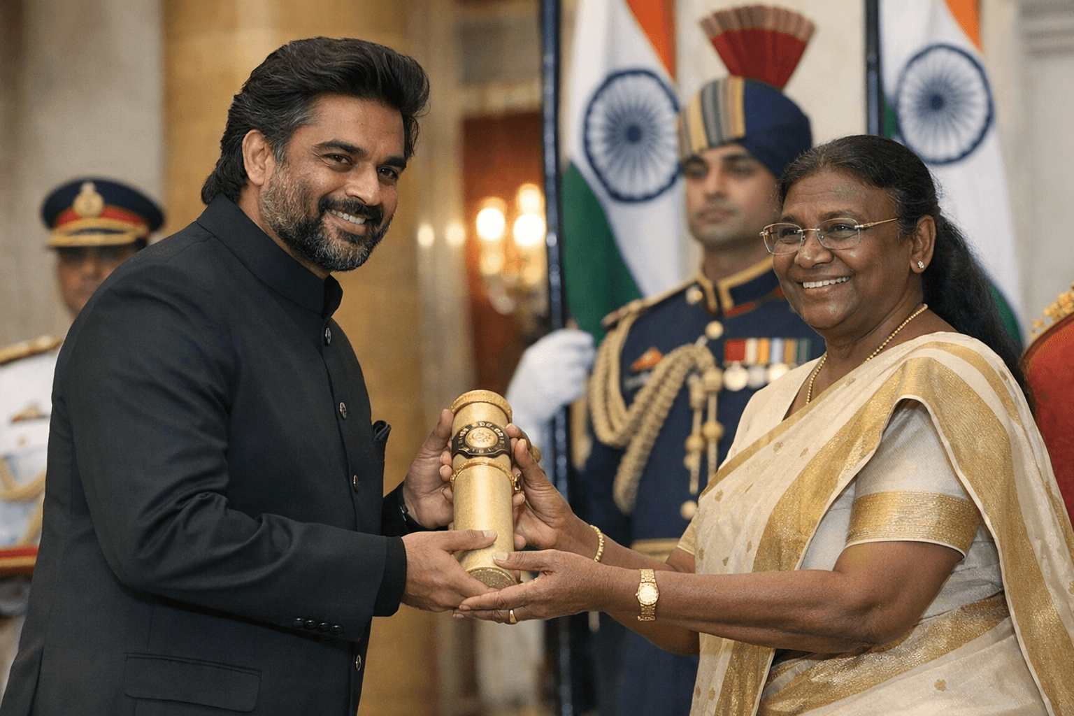 भारतीय अभिनेता आर माधवन को 2026 में पद्म श्री पुरस्कार सम्मान मिलेगा