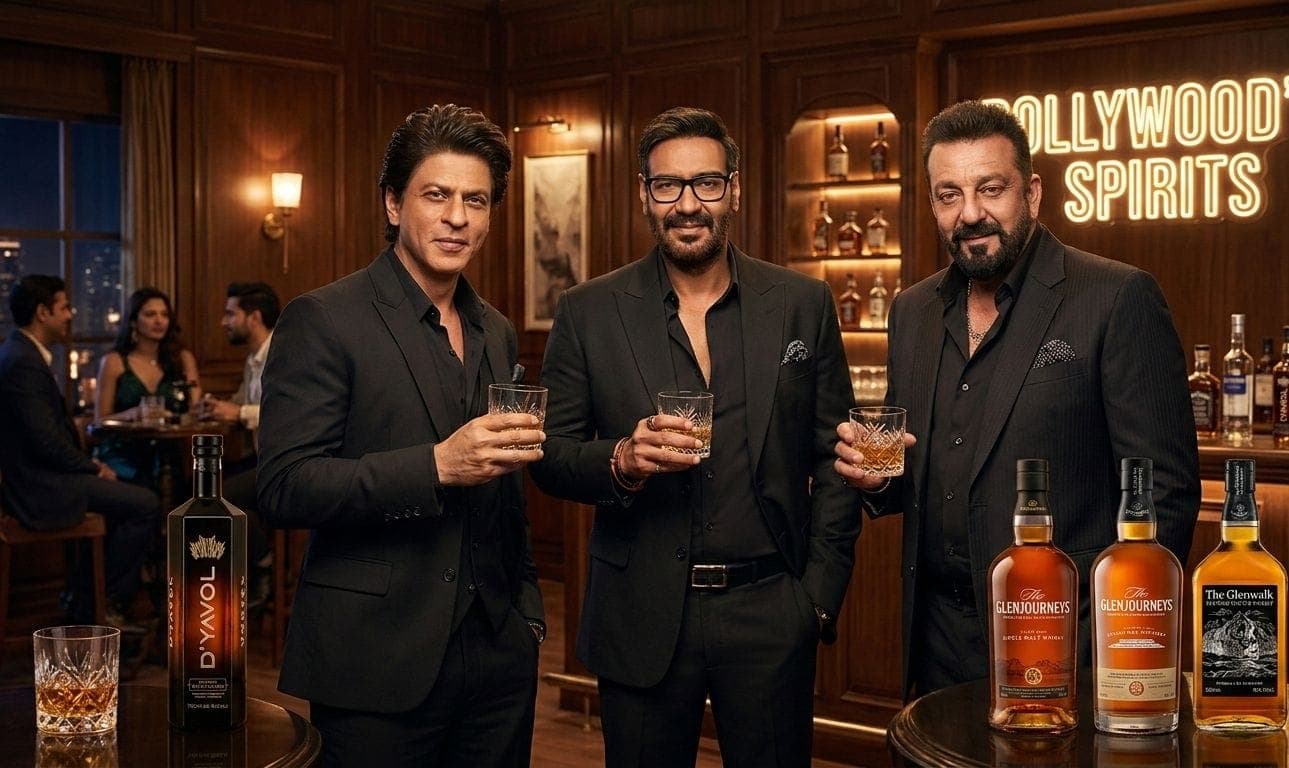 बॉलीवुड सेलिब्रिटीज के अल्कोहल ब्रांड : लाइट कैमरा और लिकर !!  बॉलीवुड सेलेब्स जो चला रहे हैं लग्जरी अल्कोहल बिज़नेस