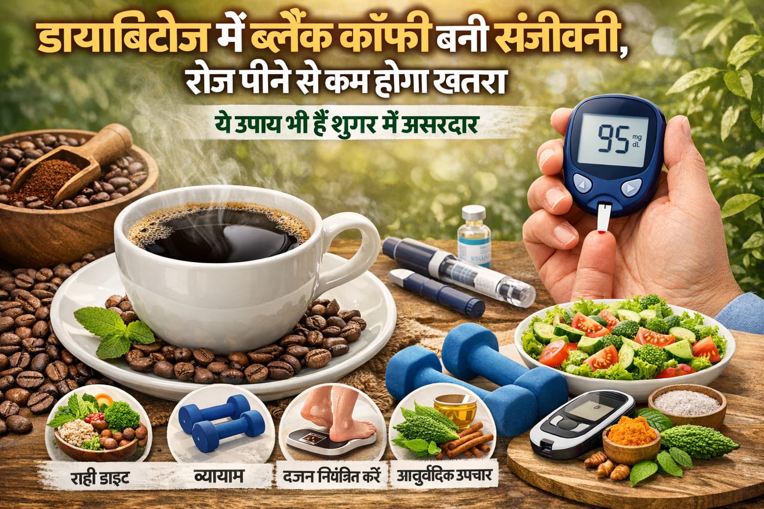 Black Coffee In Diabetes: ब्लैक कॉफी बनी डायबिटीज मरीजों के लिए संजीवनी, जानें कैसे?