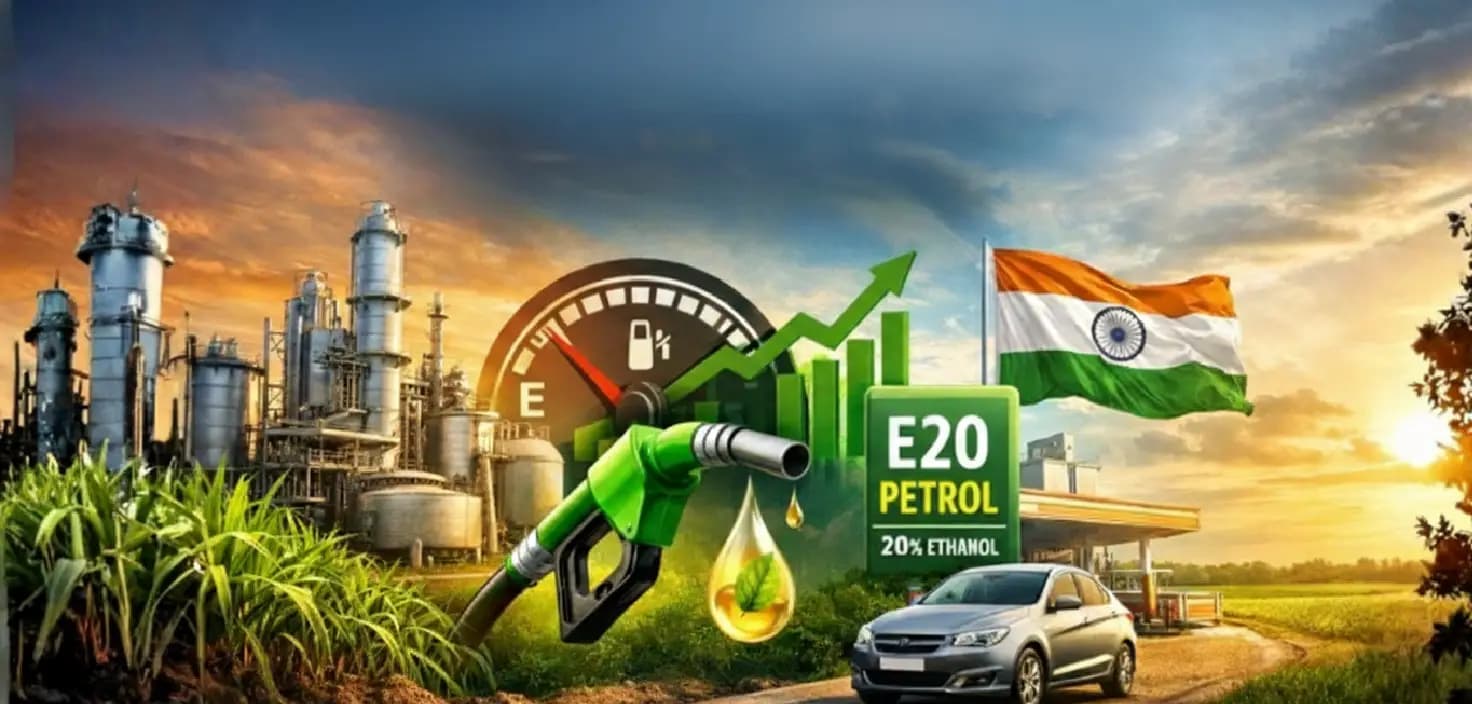 E20 की जरूरत इंजन में क्यों है | फायदे, महत्व और पर्यावरण असर