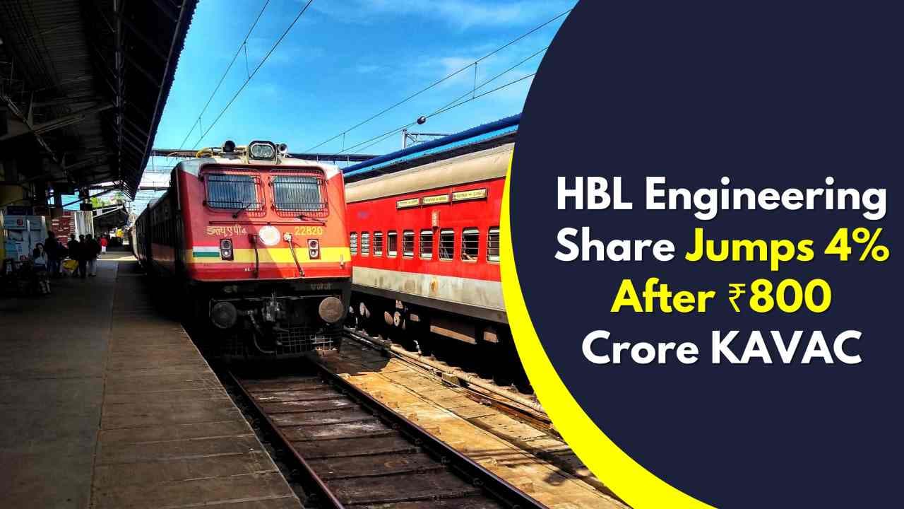 ₹800 करोड़ का बड़ा ऑर्डर मिलते ही दौड़ा HBL Engineering का शेयर, 4% की तेजी से निवेशकों में उत्साह