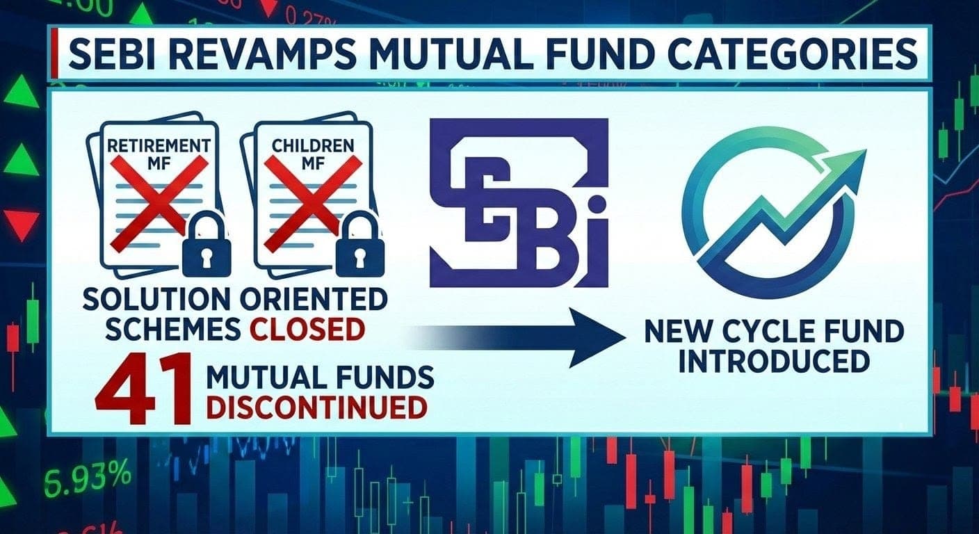 SEBI Mutual Funds News: निवेशकों को झटका SEBI ने एक साथ बंद की 41 म्युचुअल फंड स्कीम, 57,000 करोड़ दांव पर!!