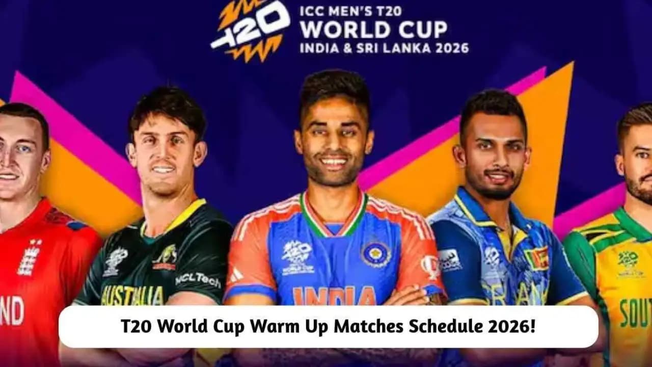 T20 वर्ल्ड कप 2026 भारत vs साउथ अफ्रीका समेत सभी प्रैक्टिस मैचों का पूरा टाइमटेबल
