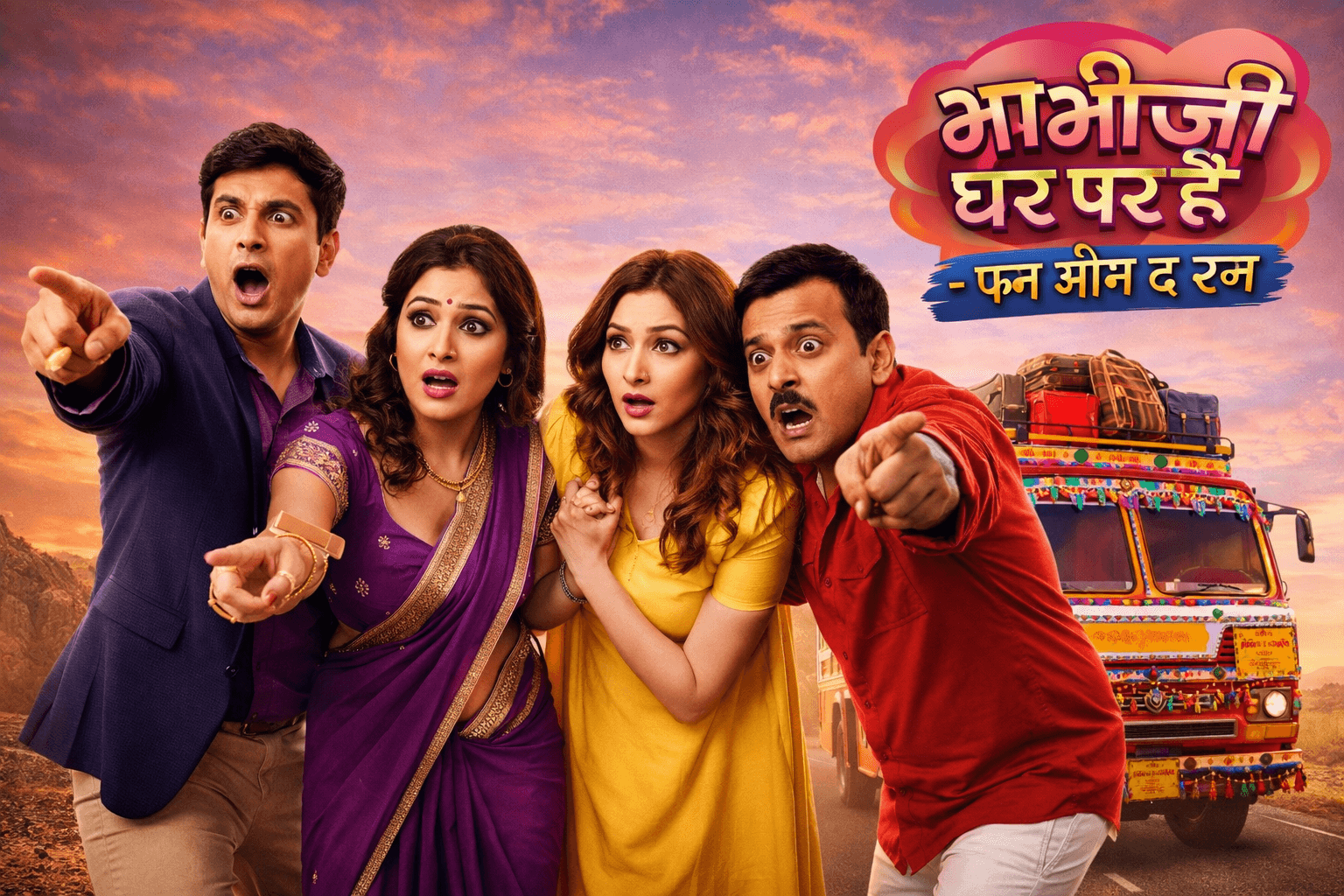 भाभीजी घर पर हैं – फन ऑन द रन रिव्यू: टीवी की पसंदीदा कॉमेडी का बड़ा पर्दे पर मजेदार अवतार