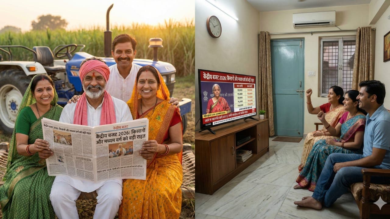 बजट 2026 हाइलाइट्स:  खेती में बड़ा सुधार, टैक्स में ऐतिहासिक राहत, गांव से लेकर मिडिल क्लास तक बदलेगी तस्वीर