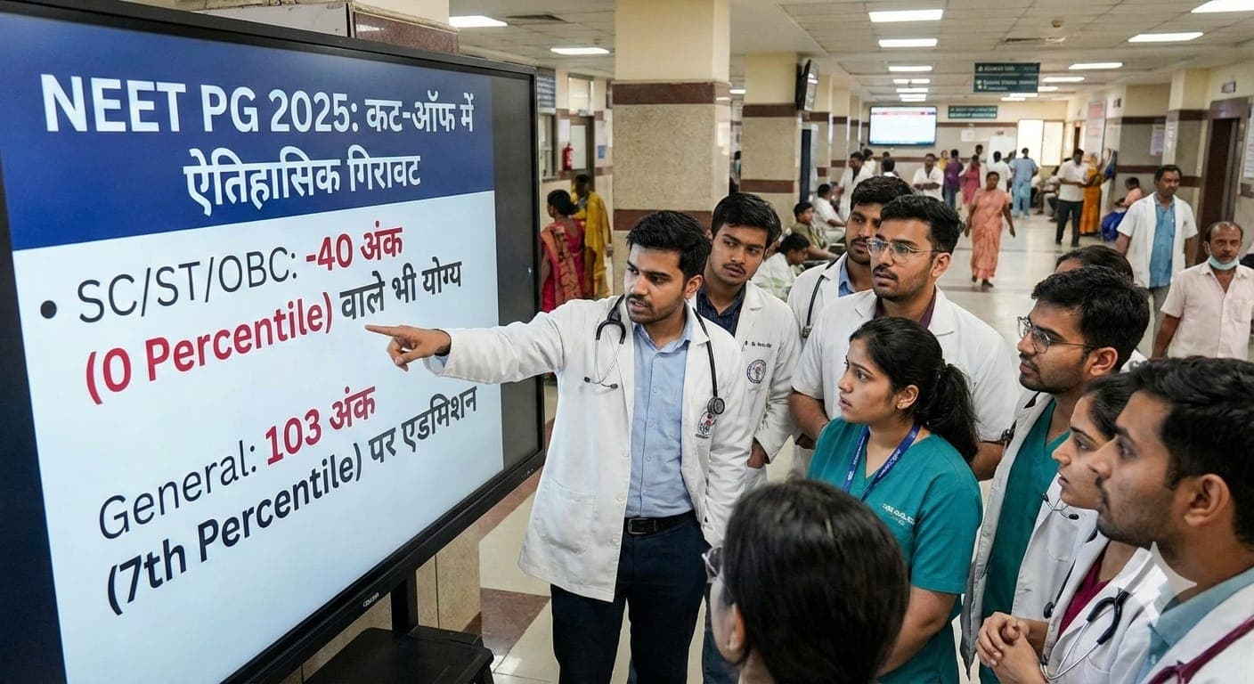NEET PG मार्क्स: भारत में अब 800 में से 9 अंक हासिल करने वाले डॉक्टर करेंगे इलाज??