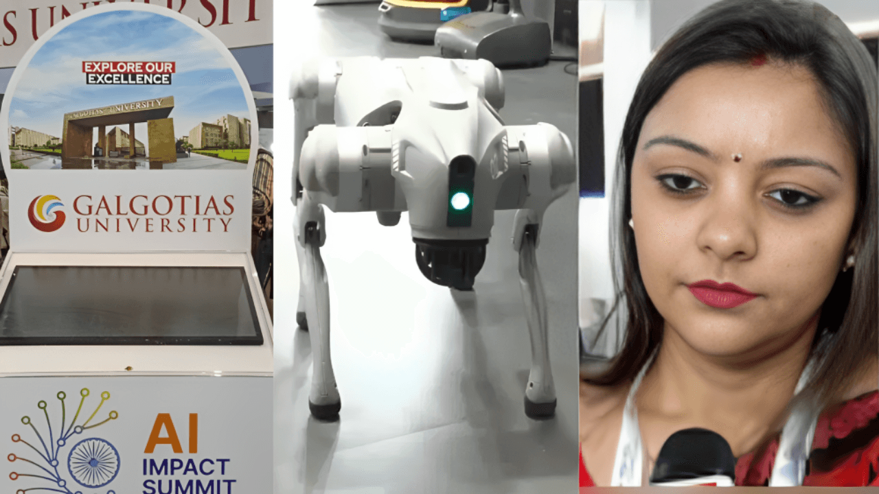 Galgotias University: AI Impact Summit 2026 में गलगोटिया यूनिवर्सिटी का रोबोट डॉग, निकला चीनी कंपनी का प्रोडक्ट, फिर हुआ वीडियो वायरल