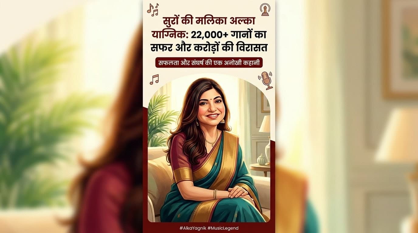 अल्का याग्निक: 22,000 से ज्यादा गाने…करोड़ो की कमाई! अल्का याग्निक की संपत्ति जानकारी हो जाएंगे हैरान