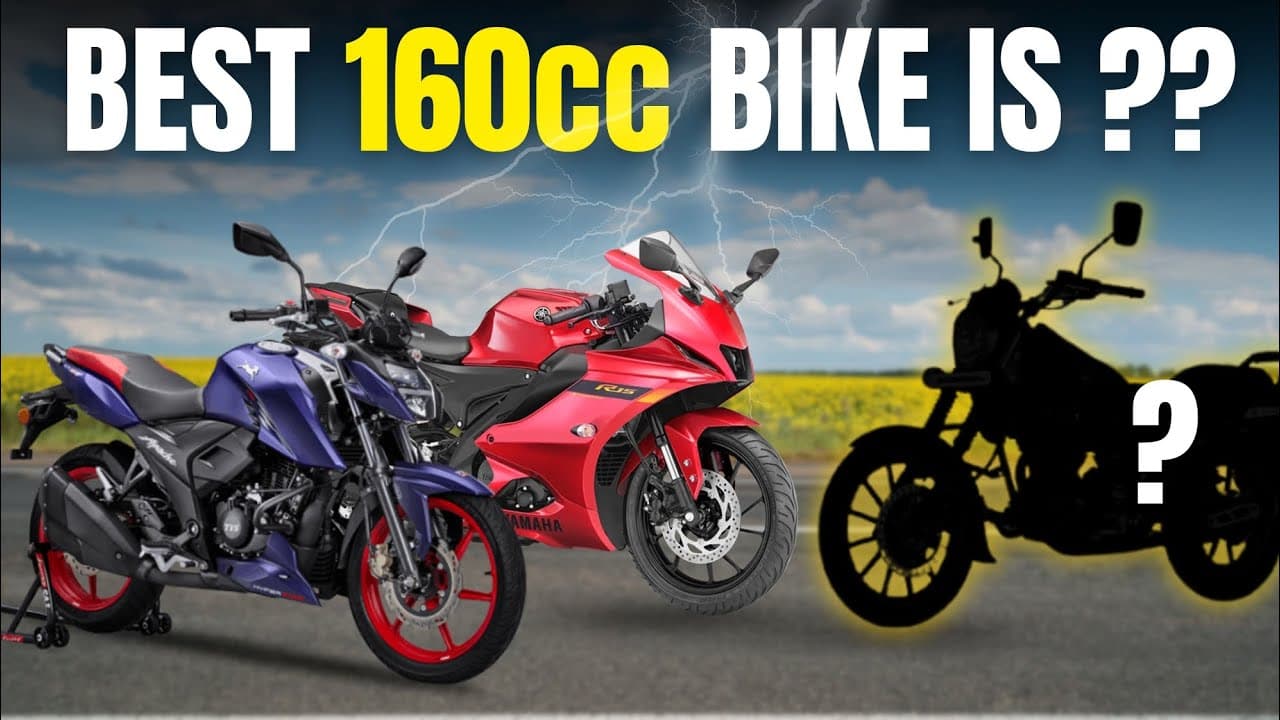 155cc से 160cc इंजन वाली टॉप 5 बाइक्स: दमदार पावर, अच्छा माइलेज और स्टाइल का जबरदस्त कॉम्बिनेशन