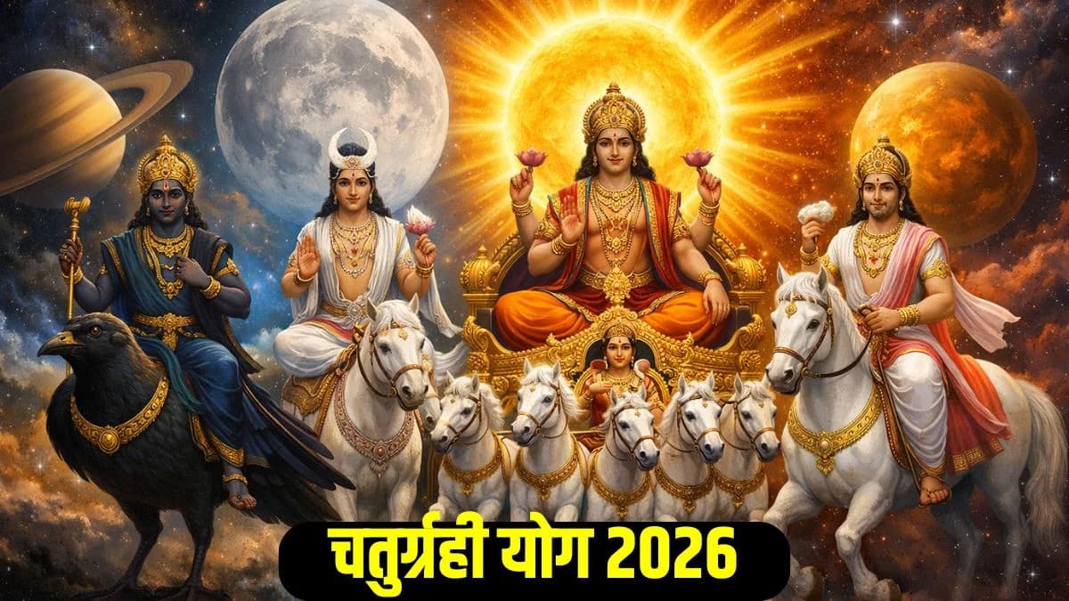 Chaturgrahi Yog: चतुर्ग्रही योग 4 राशियों की किस्मत में लगा देगा चार चांद, जानें कौन सी हैं वो राशियां