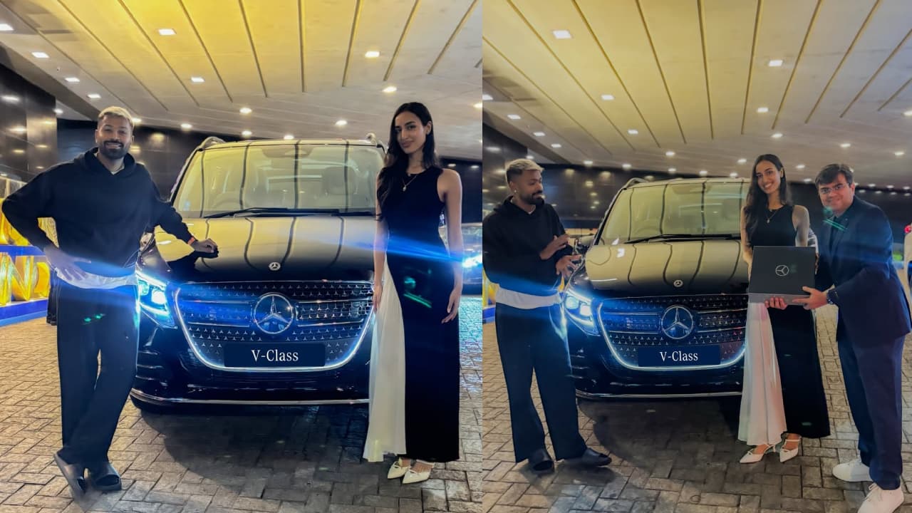 Hardik Pandya ने खरीदी नई Mercedes V-Class, गर्लफ्रेंड को गिफ्ट कर फिर चर्चा में