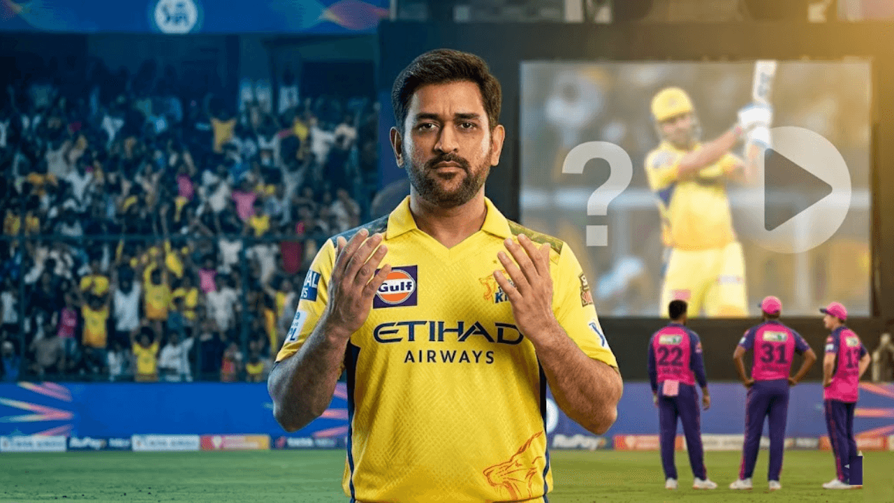 IPL 2026: धोनी खेलेंगे या नहीं? RR vs CSK मैच से पहले बड़ा अपडेट